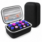 Multi-Size Vial Organizer — Fits 1-10ml Peptide & Insulin Vials