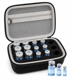 Multi-Size Vial Organizer — Fits 1-10ml Peptide & Insulin Vials